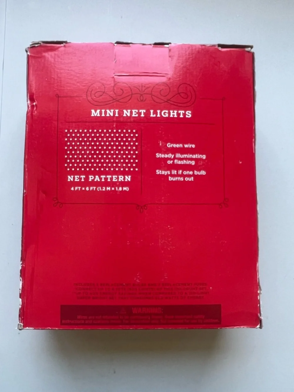 Wondershop Warm White Mini Net Lights
